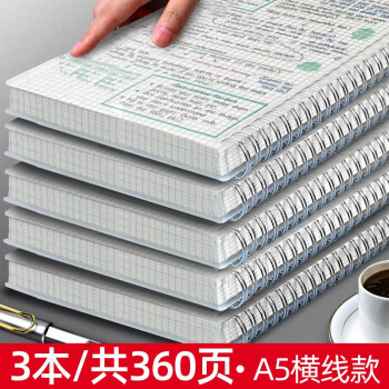 誉品(YUPIN)双线圈本加厚笔记本本子文具简约大学生用记事